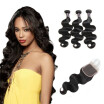 Ishow 7A Malaysian Virgin Hair With Closure Cheap Malaysian Human Hair Weave 3 Bundles Malaysian Body Wave With Lace Closure