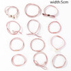 New Fashion Headbands Womens Hair Accessories Hair Bands for FemaleGirl Hairband Hair Rope Rubber Band 12 PCs