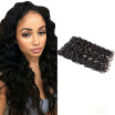 Good Quality 7A Malaysian Virgin Hair Water Wave 3Pcs Wet&Wavy Human Hair Weave Cheap Virgin Malaysian Curly Hair Bundle Deals