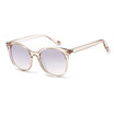 SHAUNA Retro Women Round Sunglasses Pink Mirror Coating Glasses UV400