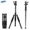 YUNTENG VCT 190 Professional Portable Aluminum Camera Tripod Also As Monopod with Ball Head 5 Sections Max Load 25kg for Canon N