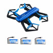 JJRC H43WH Mini Foldable RC Selfie Drone BNF WiFi FPV 720P HD Pincer-shaped Protection Frame G-sensor Mode