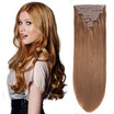 Bhf Hair 9A Grade Double Drawn Clip In Hair Weave Silky Straight Remy Human Hair Extensions 10PcsLot 160 1B 2