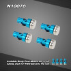 N10078 Upgrade Part Aluminum Alloy Magnetic Stealth Invisible Body Post Mount for 110 AXIAL SCX10 4WD Electric RC Car