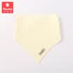 Filament bird TINSINO baby saliva towel cotton baby saliva pad triangle saliva towel newborn bib bib triangle mouth water towel phosphor yellow yellow code