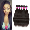 Glary 5 Pcs Hot Sale Hair Weaving Unprocessed 100 Straight Human Virgin Hair Indian Virgin Hair No Shedding Hair Weave Bundle
