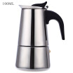 6 Cups 100ML 200ML 300ML 450ML Stainless Steel Mocha Espresso Latte Percolator Stove Coffee Maker Pot