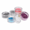 6pcs Long Bar Glitter Shimmer Nail Sticker Onion Jewelry Shinny Manicure Nail Art Decorations