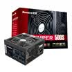 Huntkey rated 650W K650 power supply game dedicated 80PLUS gold single 54A semi-module 14CM large fan LLC resonant back wiring