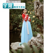 The new Hanfu womens autumn water national color Tianxiang improved Chinese elements spring&autumn costumes fresh&often e