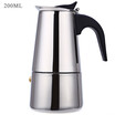 6 Cups 100ML 200ML 300ML 450ML Stainless Steel Mocha Espresso Latte Percolator Stove Coffee Maker Pot