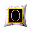 Modern Pillowcases 4545 Gold Alphabet Word Letter White Marble Pattern Pillow Case Super Soft Throw Sofa Bed Cushion Cover Protec