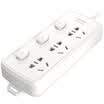 Korean electric KEG new national standard socket plug strip board wiring board home security tow board HD-ZS-03K3-A 3 plug full length 3 m independent switch 10A2500W