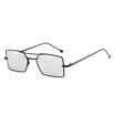 SHAUNA Fashion Women Square Sunglasses Double Bridges Vintage Men Clear Yellow Lens Shades UV400
