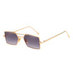 SHAUNA Fashion Women Square Sunglasses Double Bridges Vintage Men Clear Yellow Lens Shades UV400