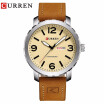 Curren Watches 2017 mens watches top brand luxury relogio masculino curren watch Quartz leather band Wristwatch 8273