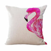 18 18 inches 45 45cm Polyester Flamingo Cushion Cover Decorative Sofa Car Waist Square Pillow Case