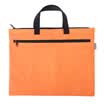 Sanmu SUNWOOD double-layer portable information bag file bag portable computer bag orange C4631