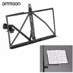 Musical Parts & Accessories Portable Adjustable Angle Folding Clip-on Music Sheet Book Document Stand Holder Bracket Metal Black