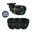 3x1080P AHD Dome CCTV Camera 1x1080P 288mm Autofocus AHD Waterproof Bullet CCTV Camera460ft Surveillance Cable