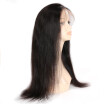 BHF Hair High Density Natural Hairline Full Lace Wig Brazilian Virgin Straight Human Hair Pre-Pluck For Black Women