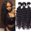 Amazing Star Brazilian Virgin Hair Deep Wave 3 Bundles Brazilian Deep Wave Hair Bundles Human Hair Extensions Tangle Free