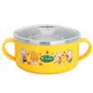 Jingdong supermarket the United States kitchen maxcook 304 stainless steel bowl ears practice bowl 230ml double insulation MC7732-A with a cover against hot&drop