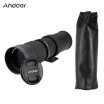 Andoer 420800mm F8316 HD Super Teleobjetivo Lente De Zoom Manual Con TMount Para Canon Nikon Minolta Cámara Sony Pentax Olympus DSLR