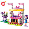 Enlightenment ENLIGHTEN childrens building blocks three-dimensional puzzle inserted educational toys assembled Princess series girl birthday gift 6-7-8-14 years old