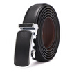 XHtang Mens Belt Autolock Honorable Leather Ratchet Belt Automatic Buckle Belt Strap Suit Belt Jeans Gift