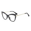 SHAUNA New Arrival Women Cat Eye Glasses Frame Trending Ladies Blue Rays Protection Lens Glasses UV400