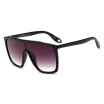 SHAUNA Classic Women Square Sunglasses Brand Designer Fashion Men ClearGradient Lens Goggle Glasses