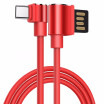 HOCO Mobile Phone Cables 90 degree USB Type C Cable 2A USB-C Cable Fast Charging Data Cable For Samsung S9 Xiaomi 6X Huawei P10