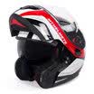 MT HELMETS 972 motorcycle helmet double lens open face helmet winter men&women warm full face helmet electric car helmet white red silver Tai Ma Shi XXL code