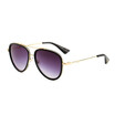 Brand designer Sunglasses Women Men good Quality Oversized Sun Glasses female Gold Frame eyewear Vinatge UV400