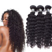 8A Deep Wave Mongolian Virgin Hair 3 Bundles Deep Wave Hair Thick Hair Weave Bundles Mink Luster New Arrival