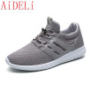 AiDELi Mens breathable casual shoes non-slip wear-resistant sports running shoes