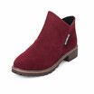 Las mujeres de moda Martin Boots Otoño Invierno Botas Classic Zipper Nieve Botines Invierno Suede Warm Fur Plush Mujeres Zapatos Las mujeres de moda Martin Boots Otoño Invierno Botas Classic Zipper Nieve Botines Invierno Suede Warm Fur Plush Mujeres Zapatos