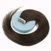 BHF Hair Tape In Remy Straight Adhesive Hair Extensions Assorted Color Invisible Pu Skin Weft 16"-22" 50GSet 20Pcs