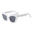 SHAUNA Oversize Women Cat Eye Sunglasses Retro Ladies Shades UV400