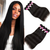 8A Malaysian Straight Virgin Human Hair Bundles 100 Unprocessed Straight Virgin Human Hair Extensions Bundles