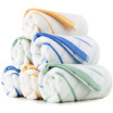 Jingdong supermarket Sanli cotton color striped towel 32 × 71cm soft absorbent face wash towel mixed color 6