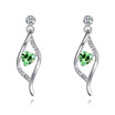 Heart Crystal from Austrian Drop Earrings For Women Fashion Jewelry Valentines Day Gift High Quality Accessories 28903