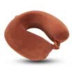 Nine hundred WY-1825 U-shaped pillow neck pillow memory cotton airplane travel car headrest siesta pillow lunch break pillow pillow brown