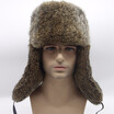 Natural rabbit fur Lei Feng hat mens hat autumn&winter warm thickening fur real rabbit hair ear cap 2018 new discount
