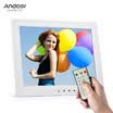 Andoer 10 HD Marco de fotos digital Álbum de escritorio Pantalla Imagen 1080P MP4 Video Audio MP3 TXT eBook Reloj Calendario Soporte Auto Play