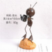 Creative cute iron ant small furnishings home miniature garden accessories living room bookcase home decoration animal crafts