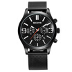 SKONE Fashion Casual Simple Watch 3ATM Water-resistant Quartz Watch Men Wristwatches Male Relogio Musculino Calendar Chronograph