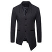 AOWOFS spring&autumn new mens coat irregular hem Ouma woolen coat windbreaker B039