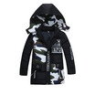 Children Jackets Boys stripe Winter down coat 2018 Baby Winter Coat Kids warm outerwear Hooded Coat for 2-7 yrs Children Clothes